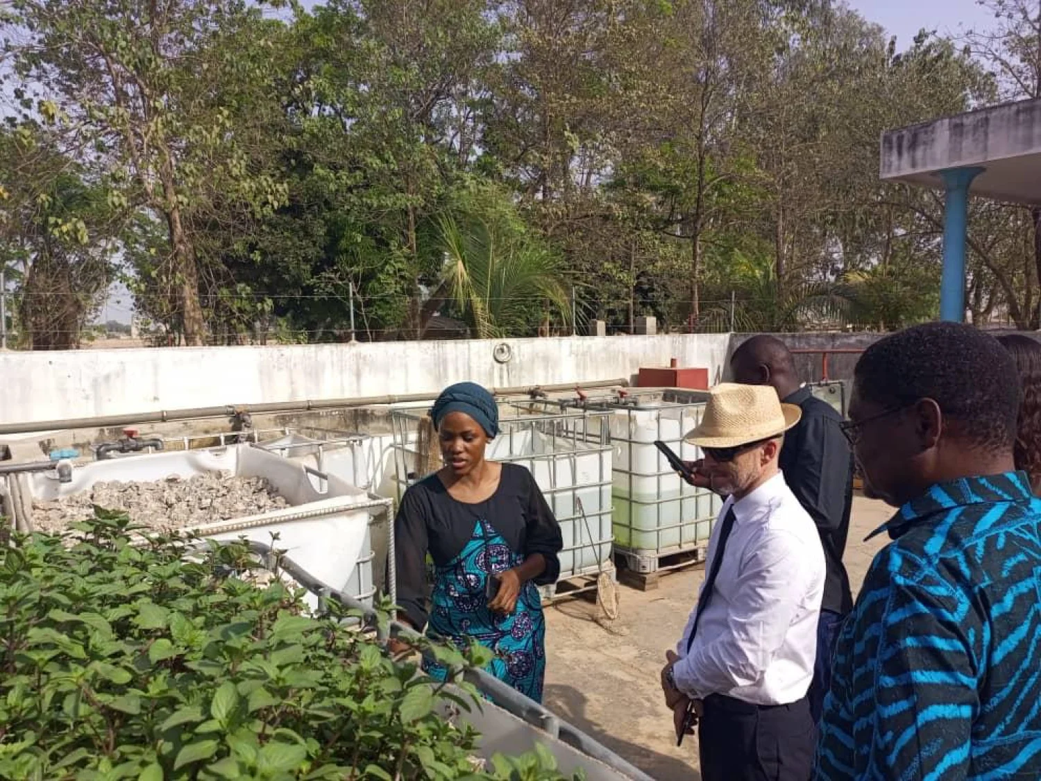 Visite de courtoisie de l’Ambassade de France à l’Université de Parakou