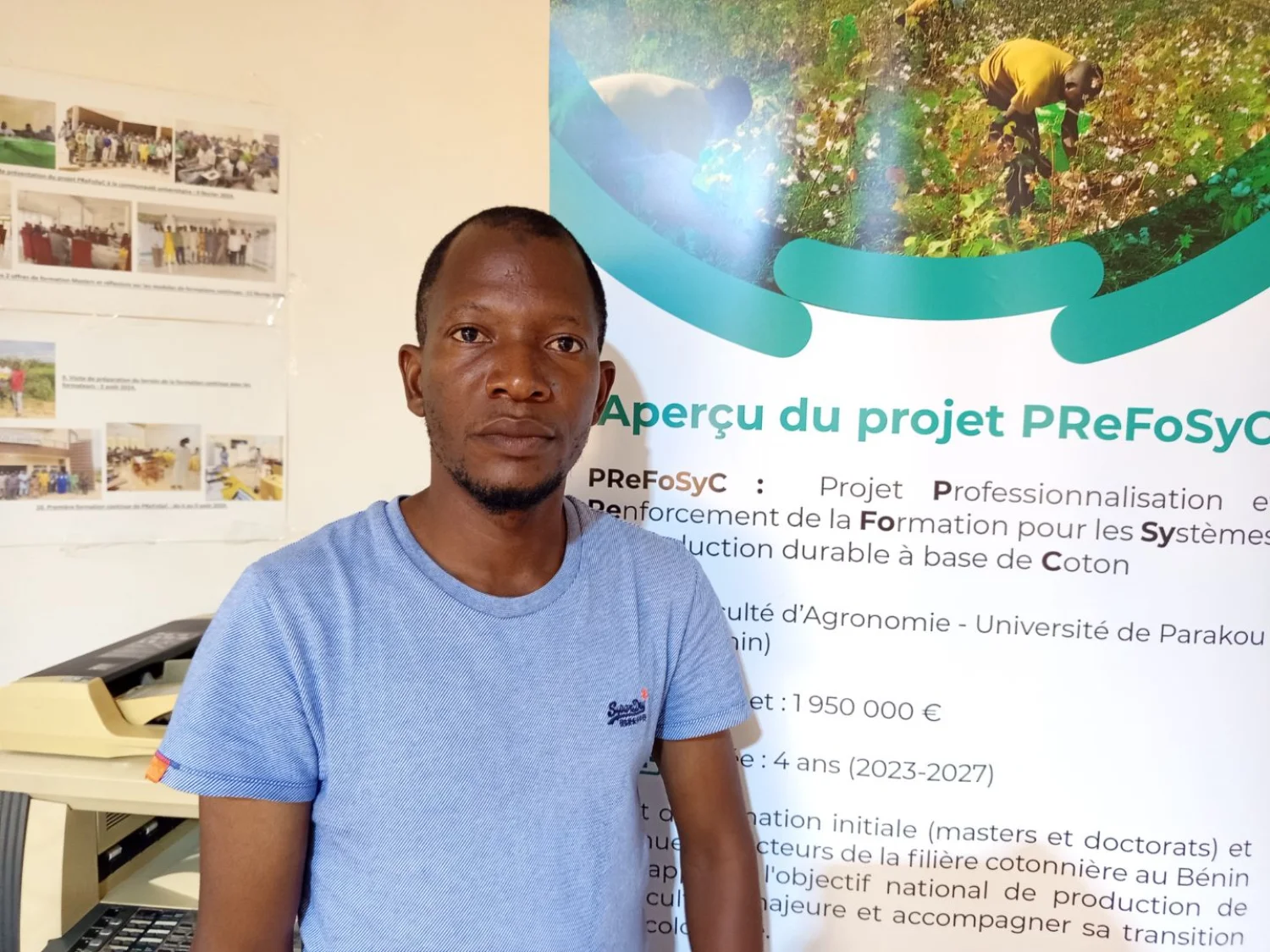 La filière coton : entre entrepreneuriat et recherche, le parcours inspirant d’OLOUFADE Abdel-Aziz